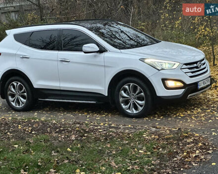 Білий Хендай Санта Фе, об'ємом двигуна 2 л та пробігом 110 тис. км за 19200 $, фото 1 на Automoto.ua