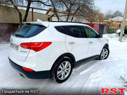 Белый Хендай Санта Фе, объемом двигателя 2 л и пробегом 29000 тыс. км за 15000 $, фото 1 на Automoto.ua