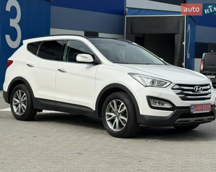 Білий Хендай Санта Фе, об'ємом двигуна 2.2 л та пробігом 167 тис. км за 17450 $, фото 1 на Automoto.ua