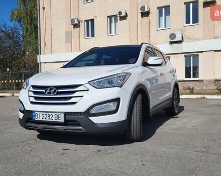 Белый Хендай Санта Фе, объемом двигателя 2.2 л и пробегом 235 тыс. км за 16200 $, фото 1 на Automoto.ua
