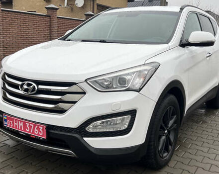 Білий Хендай Санта Фе, об'ємом двигуна 2.2 л та пробігом 226 тис. км за 18999 $, фото 1 на Automoto.ua