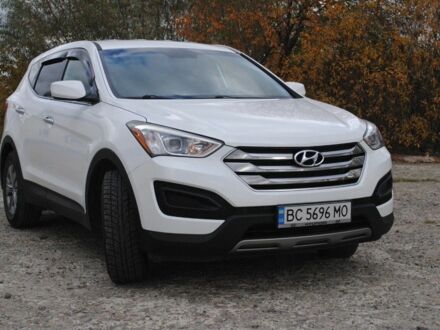 Хендай Санта Фе 2015 в Дрогобыче на Automoto.ua Белый Хендай Санта Фе, объемом двигателя 2.4 л и пробегом 158 тыс. км за 12900 $, фото 1 на Automoto.ua