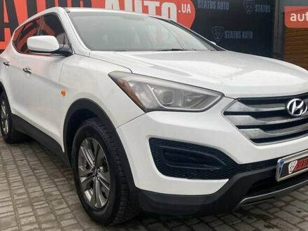 Белый Хендай Санта Фе, объемом двигателя 2.36 л и пробегом 152 тыс. км за 12500 $, фото 1 на Automoto.ua