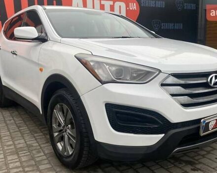 Белый Хендай Санта Фе, объемом двигателя 2.36 л и пробегом 152 тыс. км за 12500 $, фото 1 на Automoto.ua