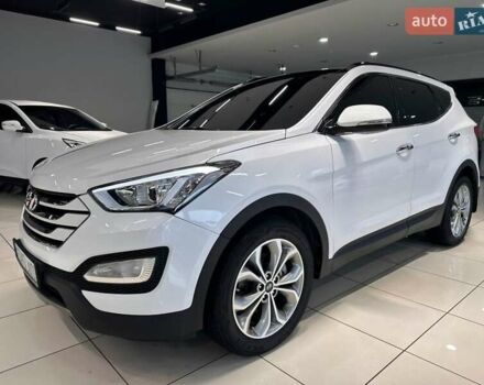 Білий Хендай Санта Фе, об'ємом двигуна 2 л та пробігом 131 тис. км за 17200 $, фото 1 на Automoto.ua