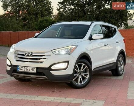Білий Хендай Санта Фе, об'ємом двигуна 2 л та пробігом 133 тис. км за 13950 $, фото 1 на Automoto.ua