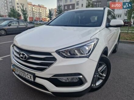Белый Хендай Санта Фе, объемом двигателя 2.2 л и пробегом 102 тыс. км за 22900 $, фото 1 на Automoto.ua