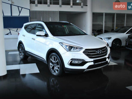 Белый Хендай Санта Фе, объемом двигателя 2.2 л и пробегом 164 тыс. км за 21900 $, фото 1 на Automoto.ua