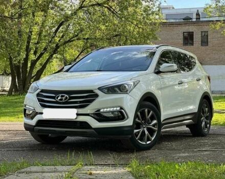 Білий Хендай Санта Фе, об'ємом двигуна 2 л та пробігом 130 тис. км за 14500 $, фото 1 на Automoto.ua