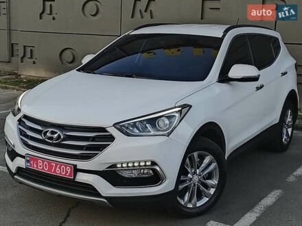 Білий Хендай Санта Фе, об'ємом двигуна 2 л та пробігом 189 тис. км за 18888 $, фото 1 на Automoto.ua