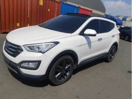 Белый Хендай Санта Фе, объемом двигателя 2 л и пробегом 94 тыс. км за 5400 $, фото 1 на Automoto.ua