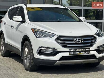 Белый Хендай Санта Фе, объемом двигателя 2.36 л и пробегом 165 тыс. км за 15500 $, фото 1 на Automoto.ua