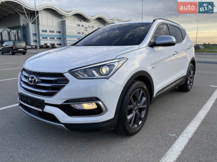 Белый Хендай Санта Фе, объемом двигателя 2 л и пробегом 211 тыс. км за 23850 $, фото 1 на Automoto.ua