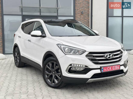 Белый Хендай Санта Фе, объемом двигателя 2.2 л и пробегом 163 тыс. км за 23400 $, фото 1 на Automoto.ua