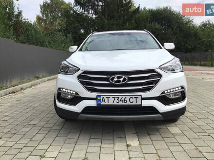 Хендай Санта Фе 2016 в Ивано-Франковске на Automoto.ua Белый Хендай Санта Фе, объемом двигателя 2.36 л и пробегом 100 тыс. км за 19900 $, фото 1 на Automoto.ua