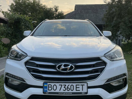 Хендай Санта Фе 2016 в Борщеве на Automoto.ua Белый Хендай Санта Фе, объемом двигателя 2.36 л и пробегом 111 тыс. км за 15000 $, фото 1 на Automoto.ua