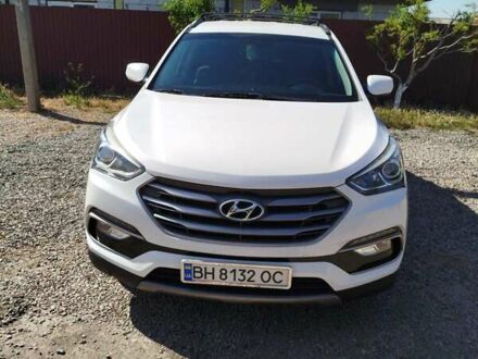 Белый Хендай Санта Фе, объемом двигателя 2.4 л и пробегом 94 тыс. км за 16500 $, фото 1 на Automoto.ua