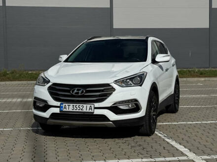 Хендай Санта Фе 2017 в Ивано-Франковске на Automoto.ua Белый Хендай Санта Фе, объемом двигателя 2.36 л и пробегом 73 тыс. км за 11900 $, фото 1 на Automoto.ua