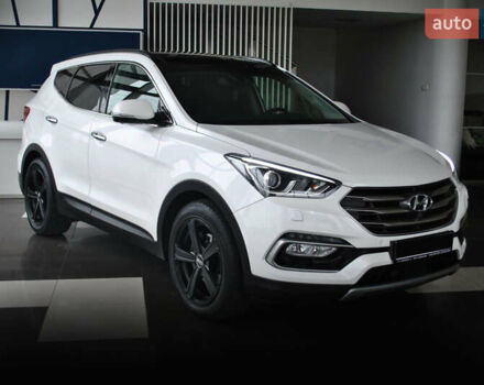 Белый Хендай Санта Фе, объемом двигателя 2.2 л и пробегом 109 тыс. км за 24900 $, фото 1 на Automoto.ua