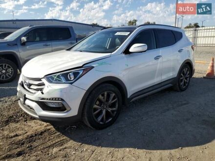 Белый Хендай Санта Фе, объемом двигателя 2 л и пробегом 127 тыс. км за 2000 $, фото 1 на Automoto.ua