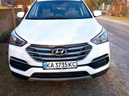 Хендай Санта Фе 2017 в Буче на Automoto.ua Белый Хендай Санта Фе, объемом двигателя 2.4 л и пробегом 65 тыс. км за 16000 $, фото 1 на Automoto.ua