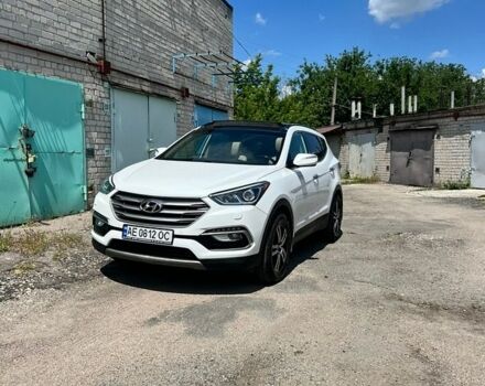 Белый Хендай Санта Фе, объемом двигателя 2.4 л и пробегом 139 тыс. км за 18500 $, фото 1 на Automoto.ua
