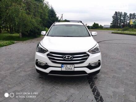 Хендай Санта Фе 2017 в Черновцах на Automoto.ua Белый Хендай Санта Фе, объемом двигателя 2.4 л и пробегом 80 тыс. км за 18800 $, фото 1 на Automoto.ua