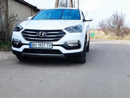 Хендай Санта Фе 2018 в Одессе на Automoto.ua Белый Хендай Санта Фе, объемом двигателя 2.4 л и пробегом 127 тыс. км за 19000 $, фото 1 на Automoto.ua