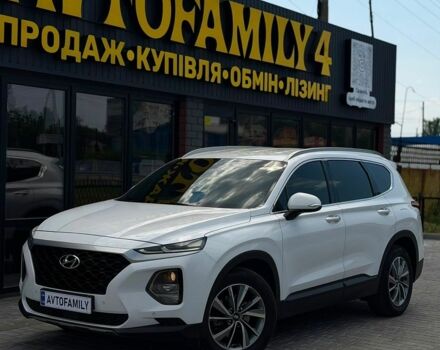 Белый Хендай Санта Фе, объемом двигателя 2.2 л и пробегом 130 тыс. км за 20799 $, фото 1 на Automoto.ua