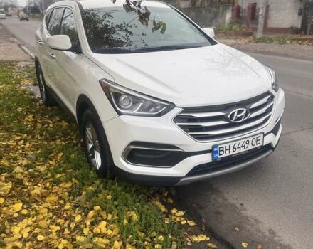 Белый Хендай Санта Фе, объемом двигателя 2.36 л и пробегом 180 тыс. км за 18200 $, фото 1 на Automoto.ua