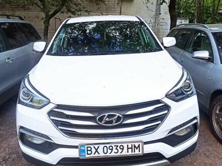 Хендай Санта Фе 2018 в Хмельницком на Automoto.ua Белый Хендай Санта Фе, объемом двигателя 2.4 л и пробегом 110 тыс. км за 18200 $, фото 1 на Automoto.ua