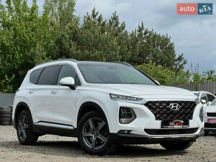 Хендай Санта Фе 2019 у Луцьку на Automoto.ua Білий Хендай Санта Фе, об'ємом двигуна 2.2 л та пробігом 169 тис. км за 31930 $, фото 1 на Automoto.ua