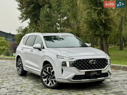 Белый Хендай Санта Фе, объемом двигателя 2.15 л и пробегом 67 тыс. км за 37999 $, фото 1 на Automoto.ua
