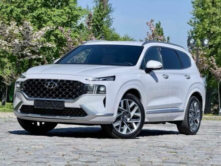 Хендай Санта Фе 2020 в Киеве на Automoto.ua Белый Хендай Санта Фе, объемом двигателя 2.2 л и пробегом 67 тыс. км за 37999 $, фото 1 на Automoto.ua