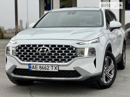 Хендай Санта Фе 2020 у Дніпро (Дніпропетровську) на Automoto.ua Білий Хендай Санта Фе, об'ємом двигуна 2.2 л та пробігом 17 тис. км за 38399 $, фото 1 на Automoto.ua