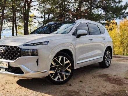 Хендай Санта Фе 2020 в Вознесенске на Automoto.ua Белый Хендай Санта Фе, объемом двигателя 2.15 л и пробегом 55 тыс. км за 44999 $, фото 1 на Automoto.ua