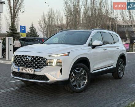 Белый Хендай Санта Фе, объемом двигателя 1.6 л и пробегом 82 тыс. км за 29000 $, фото 1 на Automoto.ua