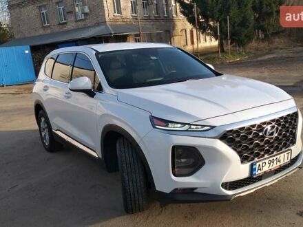 Белый Хендай Санта Фе, объемом двигателя 2.36 л и пробегом 22 тыс. км за 23999 $, фото 1 на Automoto.ua