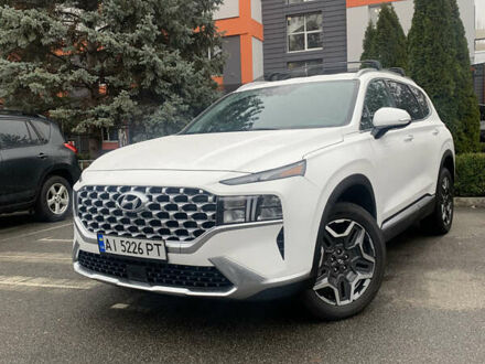 Белый Хендай Санта Фе, объемом двигателя 1.6 л и пробегом 63 тыс. км за 31900 $, фото 1 на Automoto.ua