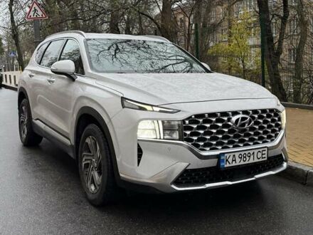 Белый Хендай Санта Фе, объемом двигателя 2.15 л и пробегом 51 тыс. км за 37000 $, фото 1 на Automoto.ua