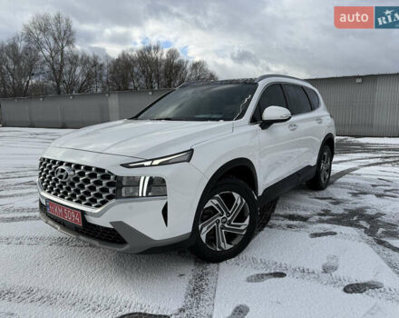 Белый Хендай Санта Фе, объемом двигателя 2.2 л и пробегом 119 тыс. км за 32700 $, фото 1 на Automoto.ua