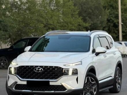 Белый Хендай Санта Фе, объемом двигателя 2.2 л и пробегом 34 тыс. км за 28000 $, фото 1 на Automoto.ua