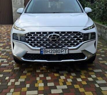 Белый Хендай Санта Фе, объемом двигателя 1.6 л и пробегом 58 тыс. км за 35500 $, фото 1 на Automoto.ua