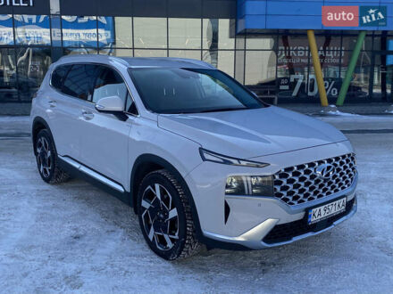 Хендай Санта Фе 2023 в Киеве на Automoto.ua Белый Хендай Санта Фе, объемом двигателя 2.2 л и пробегом 92 тыс. км за 41000 $, фото 1 на Automoto.ua