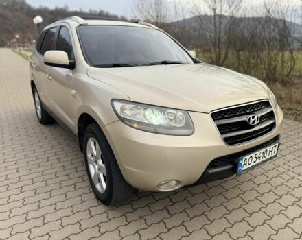 Бежевый Хендай Санта Фе, объемом двигателя 2.2 л и пробегом 176 тыс. км за 8800 $, фото 1 на Automoto.ua