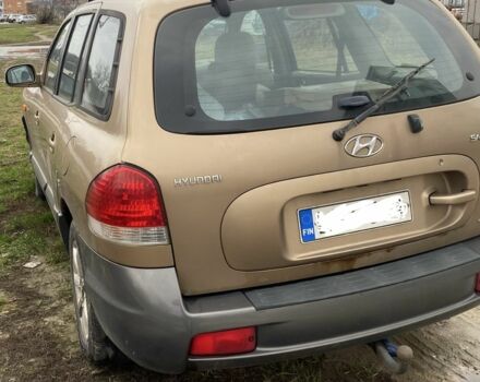 Бежевый Хендай Санта Фе, объемом двигателя 2 л и пробегом 3 тыс. км за 2500 $, фото 3 на Automoto.ua