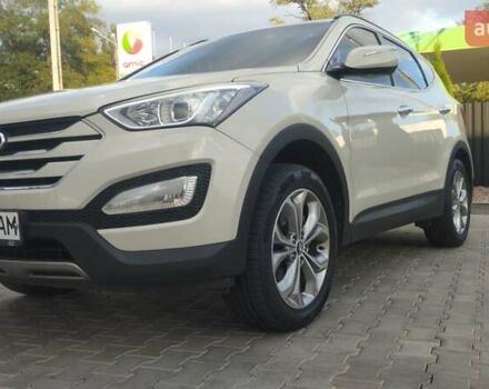 Бежевий Хендай Санта Фе, об'ємом двигуна 2 л та пробігом 175 тис. км за 17800 $, фото 5 на Automoto.ua