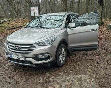 Бежевый Хендай Санта Фе, объемом двигателя 2.2 л и пробегом 203 тыс. км за 20500 $, фото 4 на Automoto.ua