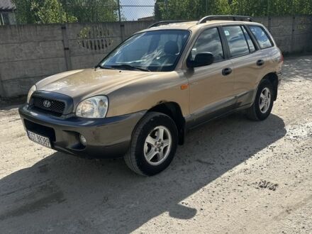 Хендай Санта Фе 2004 в Межевой на Automoto.ua Бежевый Хендай Санта Фе, объемом двигателя 2 л и пробегом 300 тыс. км за 3500 $, фото 1 на Automoto.ua