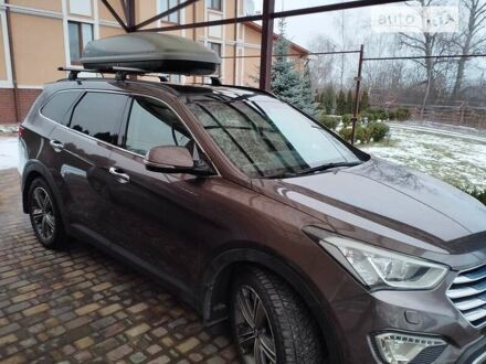 Хендай Санта Фе 2014 в Киеве на Automoto.ua Бежевый Хендай Санта Фе, объемом двигателя 2.2 л и пробегом 53 тыс. км за 29800 $, фото 1 на Automoto.ua
